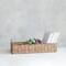 Hello Honey® 23" Natural Rattan Hand-Woven Sectioned Basket